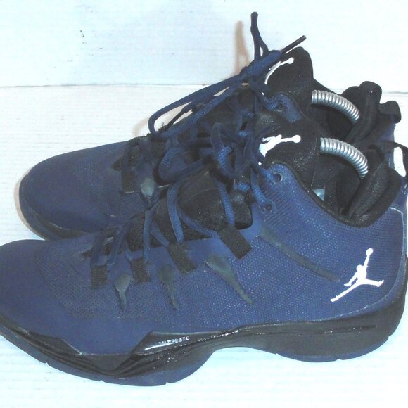 Nike ID Air Jordan Men's Flightplate Trainer Basketball Sneakers Size: 8 READ - Picture 7 of 11
